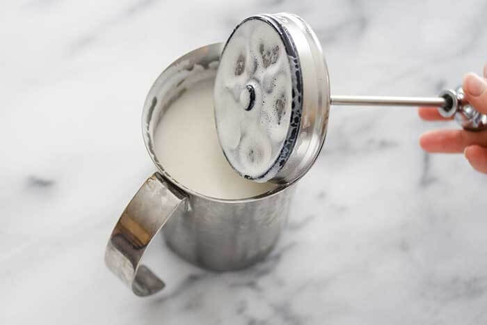 فوم شیر ساز پمپی