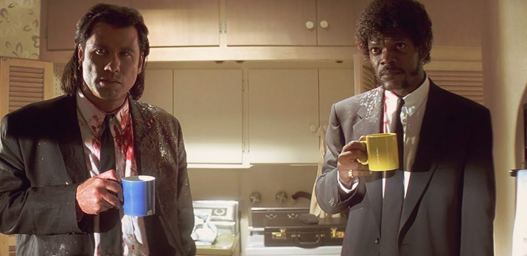 نوشیدن قهوه در فیلم Pulp Fiction