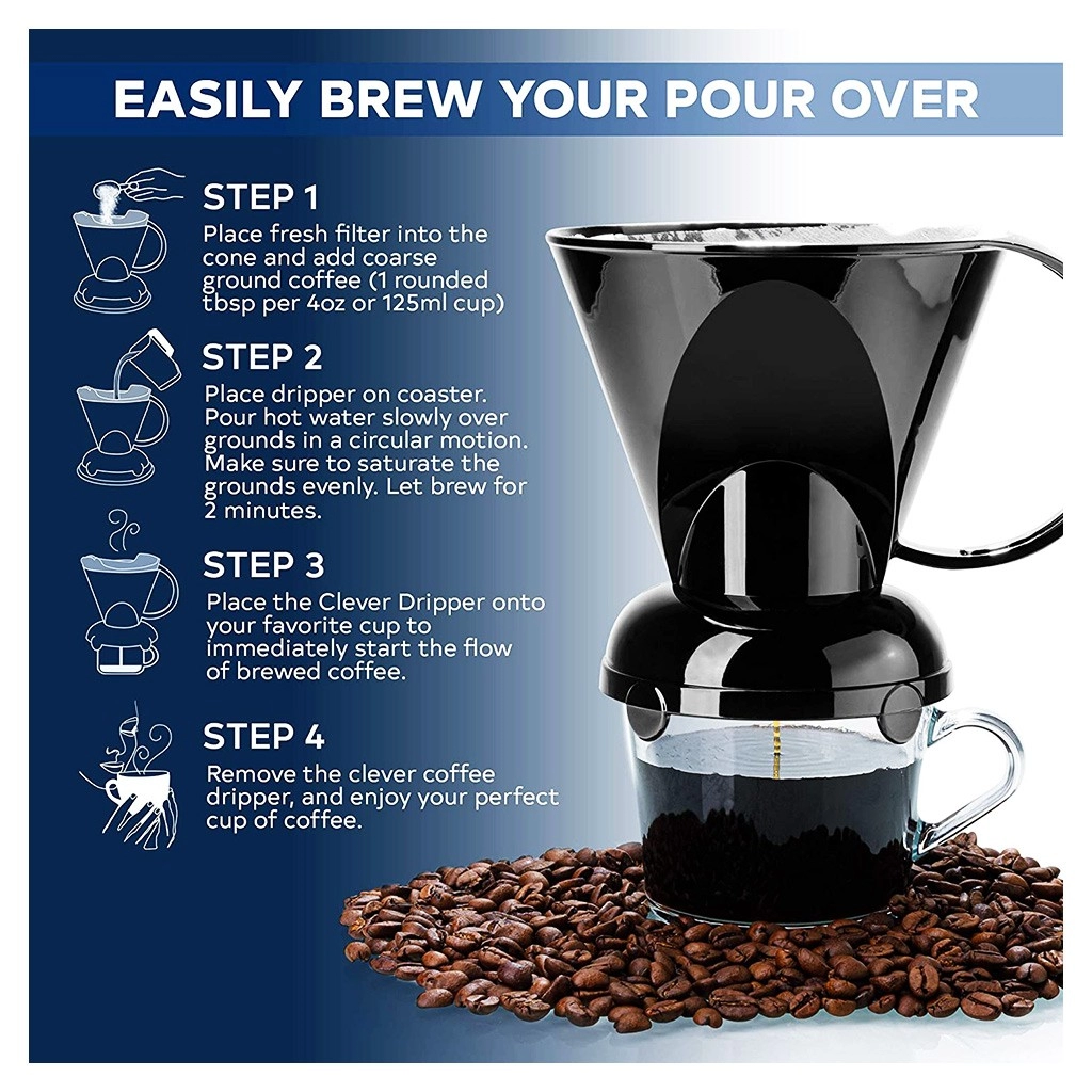 قهوه ساز دریپر کلور Clever ظرفیت 500ml