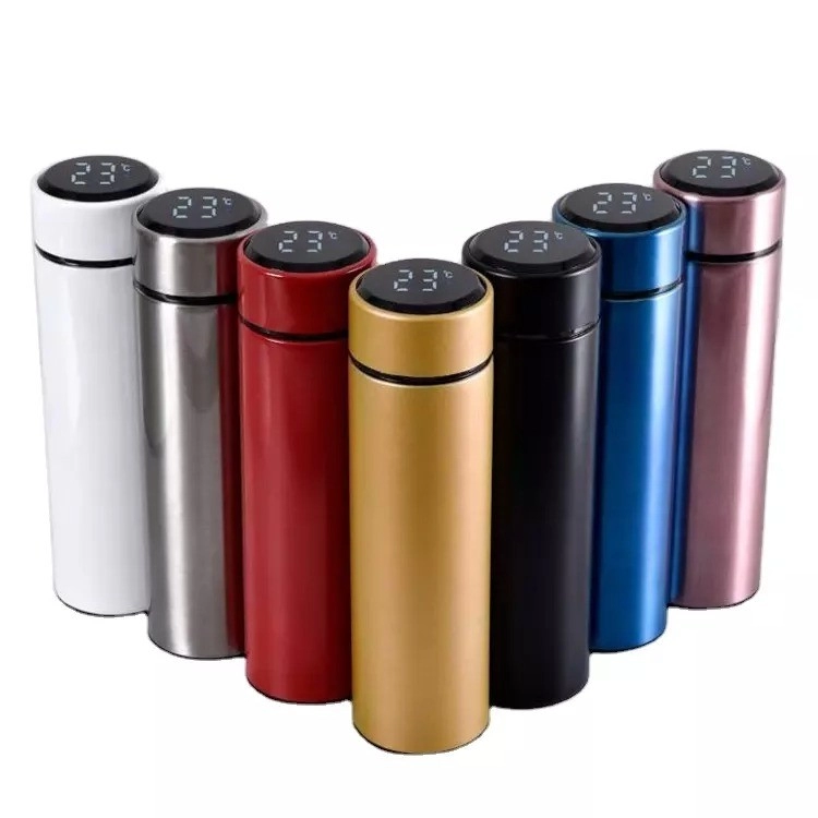 فلاسک هوشمند دوجداره استیل Unique ظرفیت 500ml