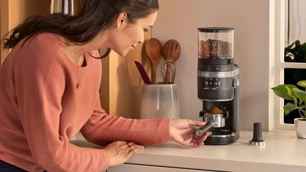 آسیاب قهوه در پرتافیلتر