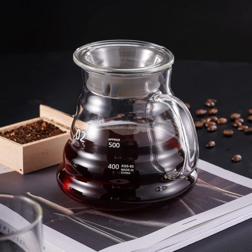 سرور رنج قهوه مدرج COFFEE POT سایز 2 ظرفیت 600ml