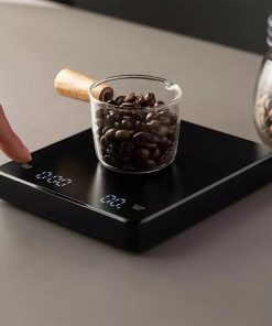 ترازو دیجیتال و اسکیل تایمردار قهوه USB شارژی