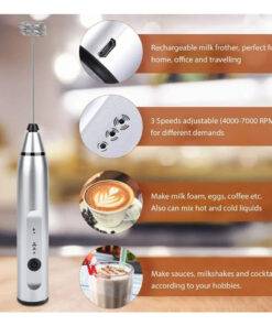 کف‌ساز و هم‌زن شیر و قهوه شارژی USB مدل ‎UL3